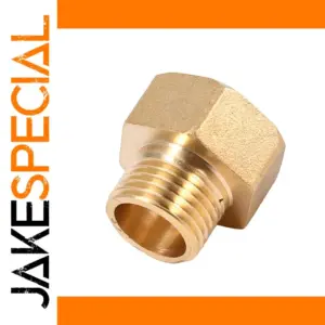 Brass Water Pipe Fitting 1/2" BSPT Male to 3/4" BSPT Female