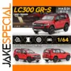 Vibrant Red Toyota Land Cruiser LC300 RC Model