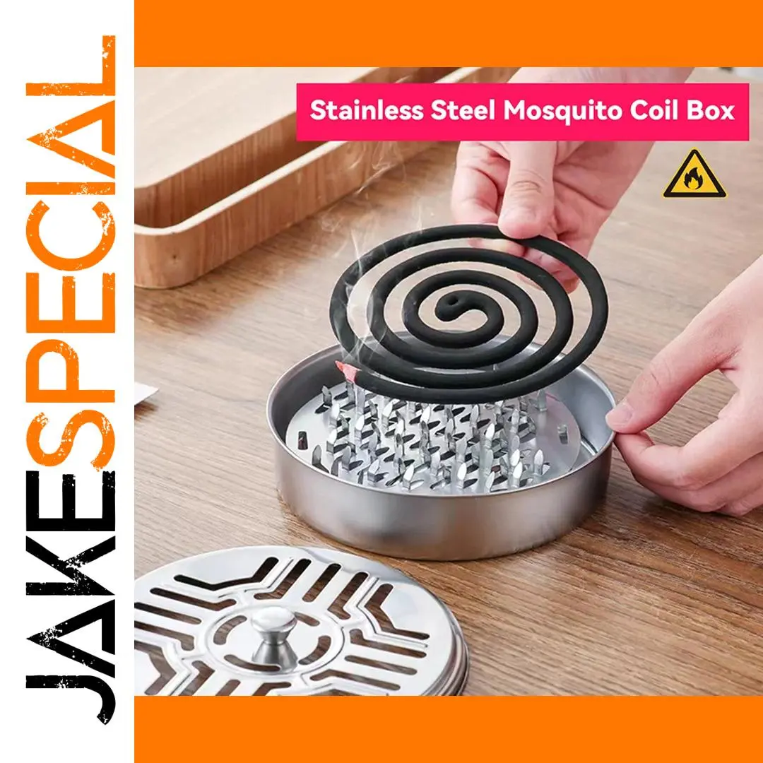 Stainless Steel Mosquito Coil Holder 1 Stainless Steel Mosquito Coil Holder
