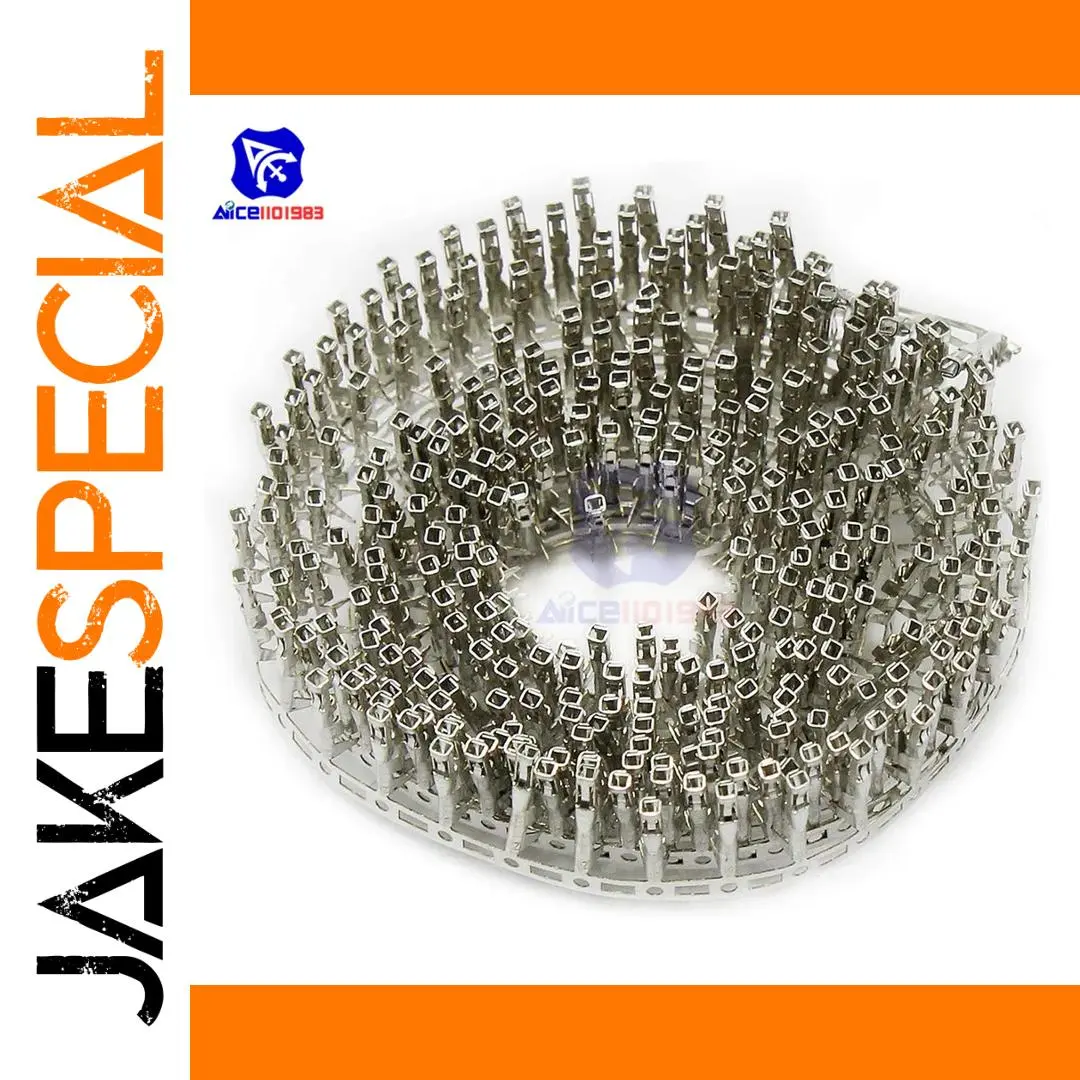 1000 PCS Metal Crimp Connectors Set for Electronics 1 1000 PCS Metal Crimp Connectors Set for Electronics