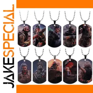 Stainless Steel Delta Force Pendant Necklace