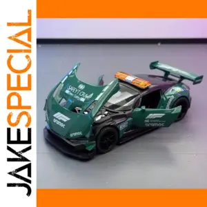 Green 1:32 Scale Diecast Race Car Model