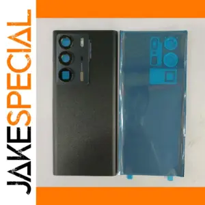 Black Back Glass Cover for ZTE Axon 40 Ultra