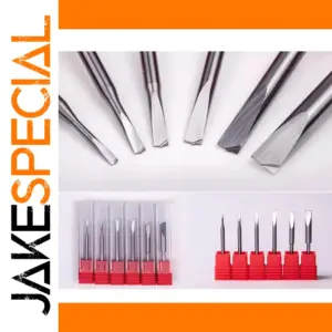Precision Flat-Bottom Drill Bit Set (1.5mm-5mm)
