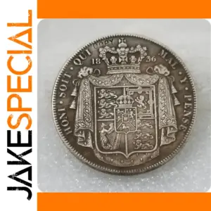 1836 UK Crown William IV Replica Collectible