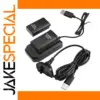 Xbox 360 Rechargeable Battery Set with Charging Dock