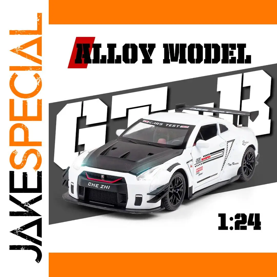 1:24 GT-R Alloy Racing Car Model 1 1:24 GT-R Alloy Racing Car Model