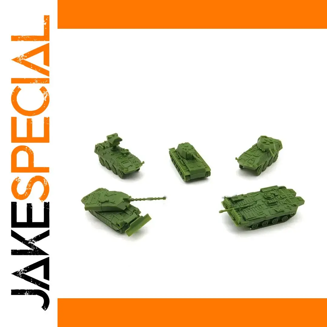 Mini Military Tank Set with 5 Models 1 Mini Military Tank Set with 5 Models