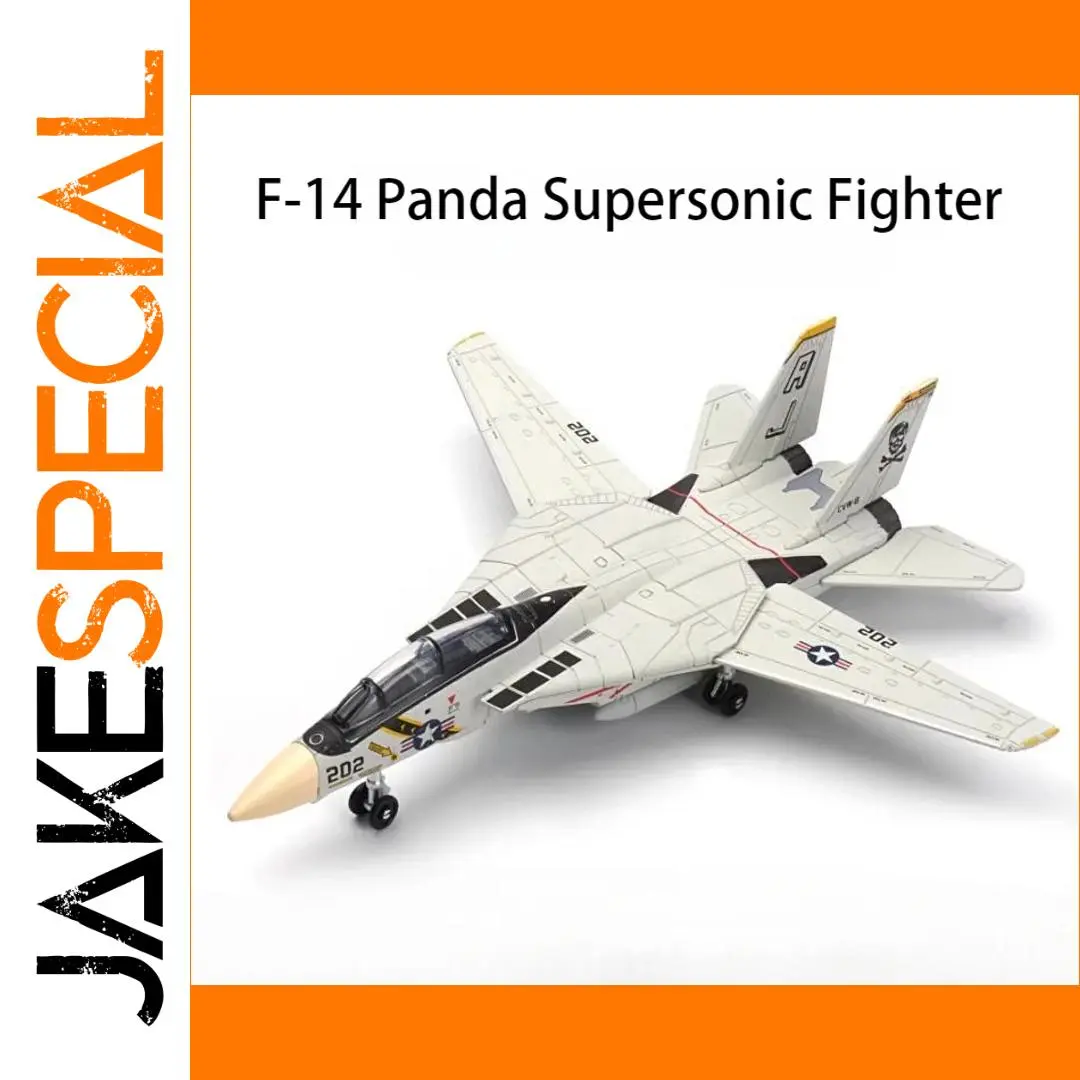 F-14 Panda Fighter Jet Model 1:72 Scale 1 F-14 Panda Fighter Jet Model 1:72 Scale