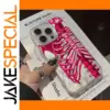 Pink Skull iPhone Case for Models 7-16