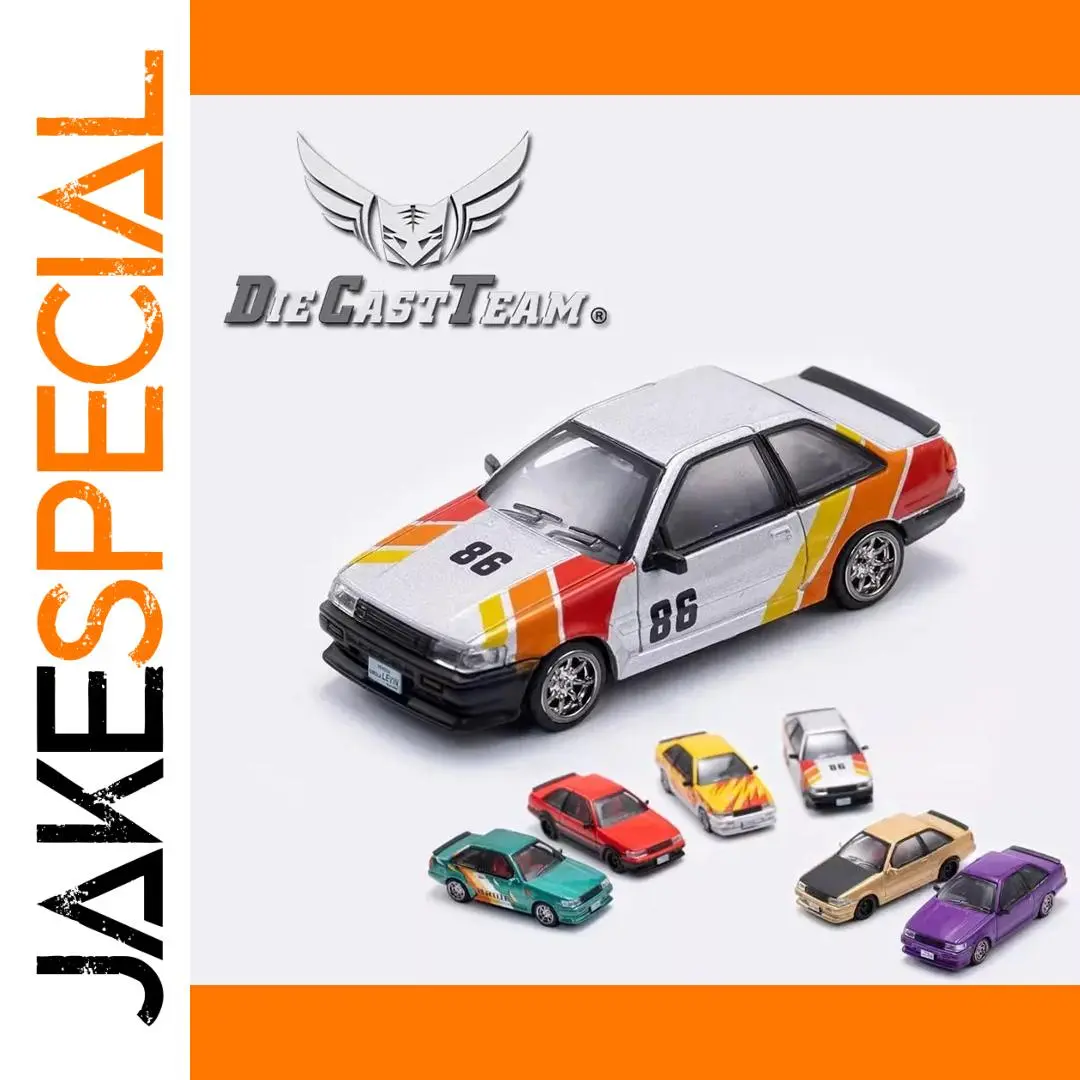 Toyota Corolla Levin AE86 Diecast Model 1:64 Scale 1 Toyota Corolla Levin AE86 Diecast Model 1:64 Scale