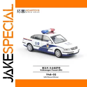 1:64 Scale Police Car Model Display Piece