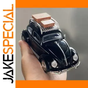 1:32 Scale Vintage Volkswagen Beetle Diecast Model