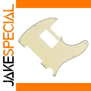 Cream 3-Ply PVC Pickguard for TL Guitars