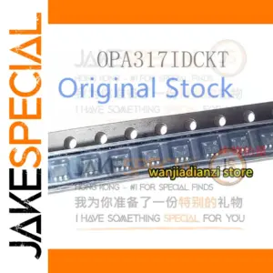 Set of 5 OPA317IDCKT Operational Amplifier Chips