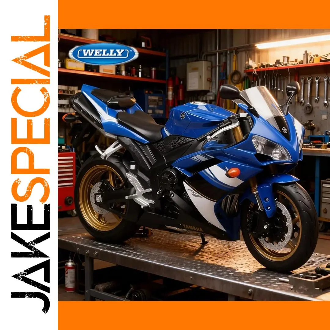 Yamaha YZF-R1 1:10 Diecast Motorcycle Model 1 Yamaha YZF-R1 1:10 Diecast Motorcycle Model