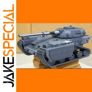 Warhawk Chernovan Tank Paper Model Kit