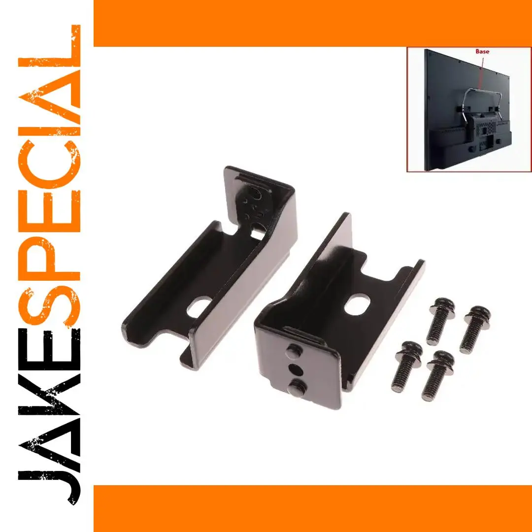 Sony TV Black Base Stand Brackets for KDL Series 1 Sony TV Black Base Stand Brackets for KDL Series