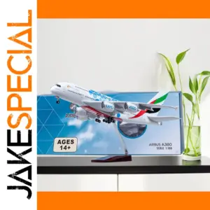 Emirates Airbus A380 Model with Expo 2020 Dubai