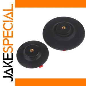 Black Adhesive Camera Mount Bracket for Metal Surfaces