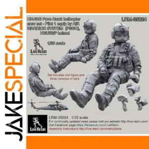 Modern American Pilot Resin Model 1/35 Scale