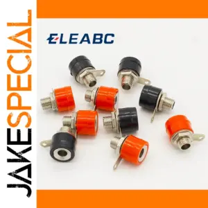 ELEABC 10pcs 4mm Banana Binding Posts Set