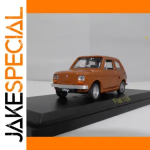 Diecast Fiat 126 Model Collectible 1:43 Scale