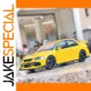 Vibrant Yellow Mitsubishi Lancer Evolution EVO 1:32 Model