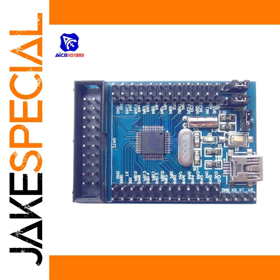 Blue STM32F103C8T6 Microcontroller Development Board 1 Blue STM32F103C8T6 Microcontroller Development Board