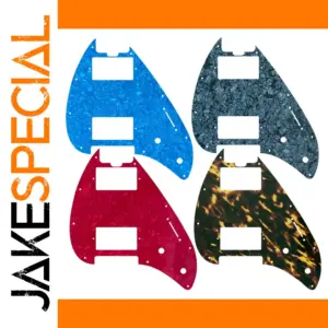 Custom Pickguard for US Musicman Silhouette HH