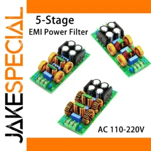 5-Stage Audio EMI Power Filter 8A-15A