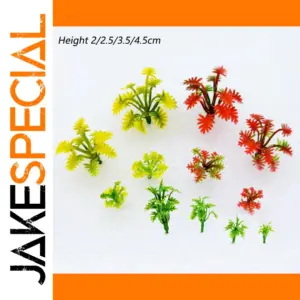 Miniature Flower Grass Scene Set of 100