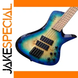 Blue Burst Multi-Scale 5-String Bass Guitar