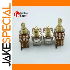 Gold Push-Push Potentiometer Switch for Guitar