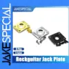 Metal Guitar Jack Plates Set for Les Paul T-Style