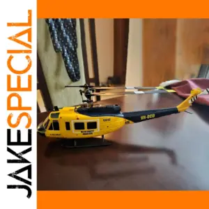 Yellow 1/48 RC Rescue Helicopter with Stabilization
