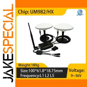 High-Precision RTK GPS Antenna Module Set