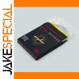 Black Zinc Alloy Electric Guitar Strings Set (Models EAR-0942 & EAR-1046)