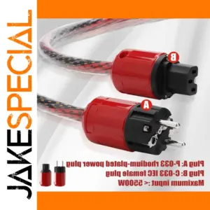 High-Performance Power Cable for Hi-Fi Systems