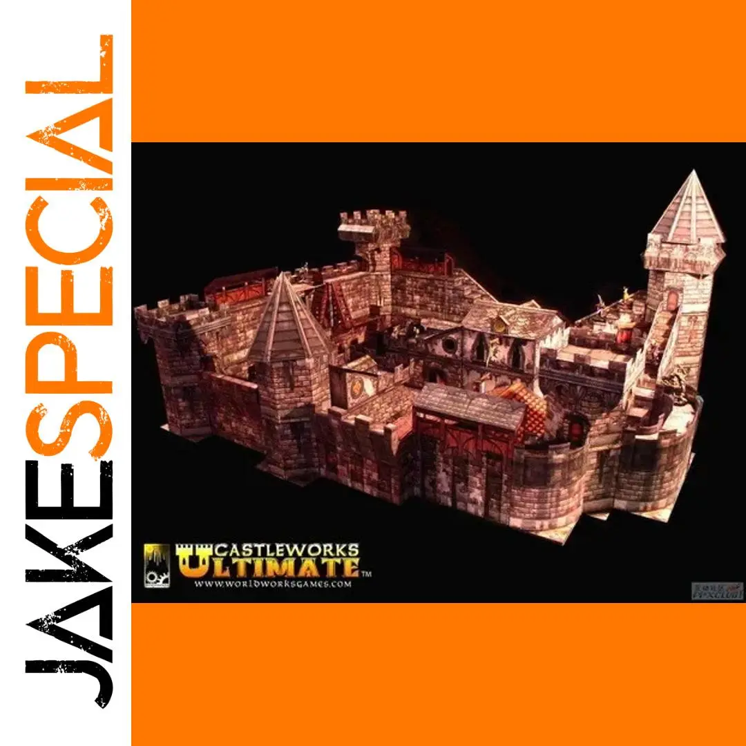 Medieval Castle Paper Model Kit 1 Medieval Castle Paper Model Kit