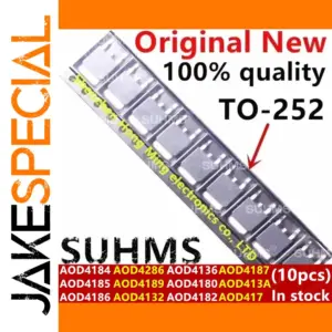 Set of 10 TO-252 ICs from SUHMS