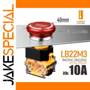 M3 Series 22mm Emergency Stop Switch