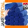 Vibrant Blue Microfiber Cleaning Cloths Set