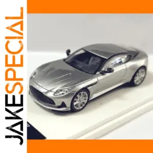 Silver Diecast Aston Martin DB12 Model 1:64 Scale