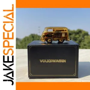 Gold Volkswagen T1 Van Model 1:64 Scale Collection