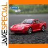 Vibrant Red Porsche 959 Diecast Model 1:24 Scale