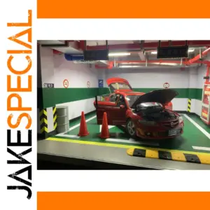 1/18 Scale Underground Parking Scene Display
