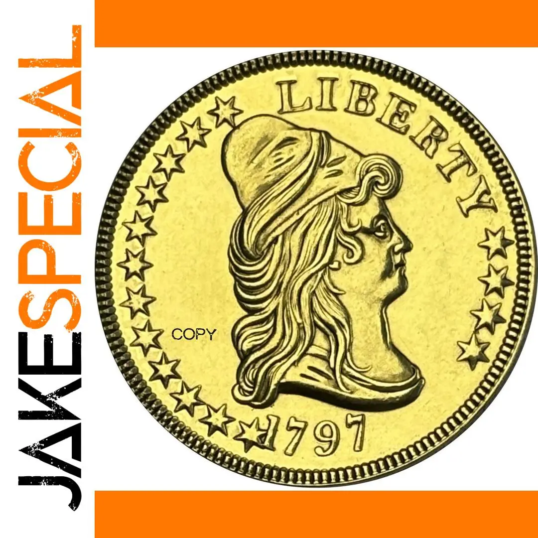 1797 Liberty Capped Bust Gold Replica 1 1797 Liberty Capped Bust Gold Replica