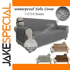 Waterproof Microfiber Sofa Cover for 1-4 Seaters