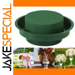 Green Floral Foam with Bowl for Arrangements